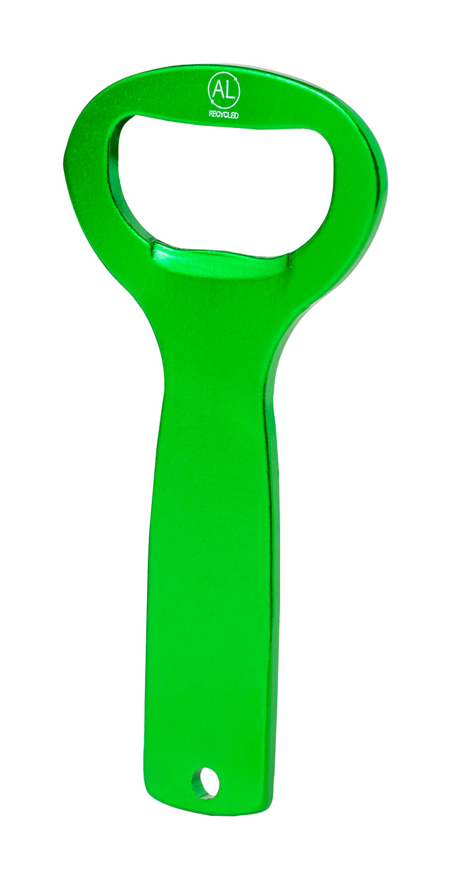 Gambit bottle opener - green