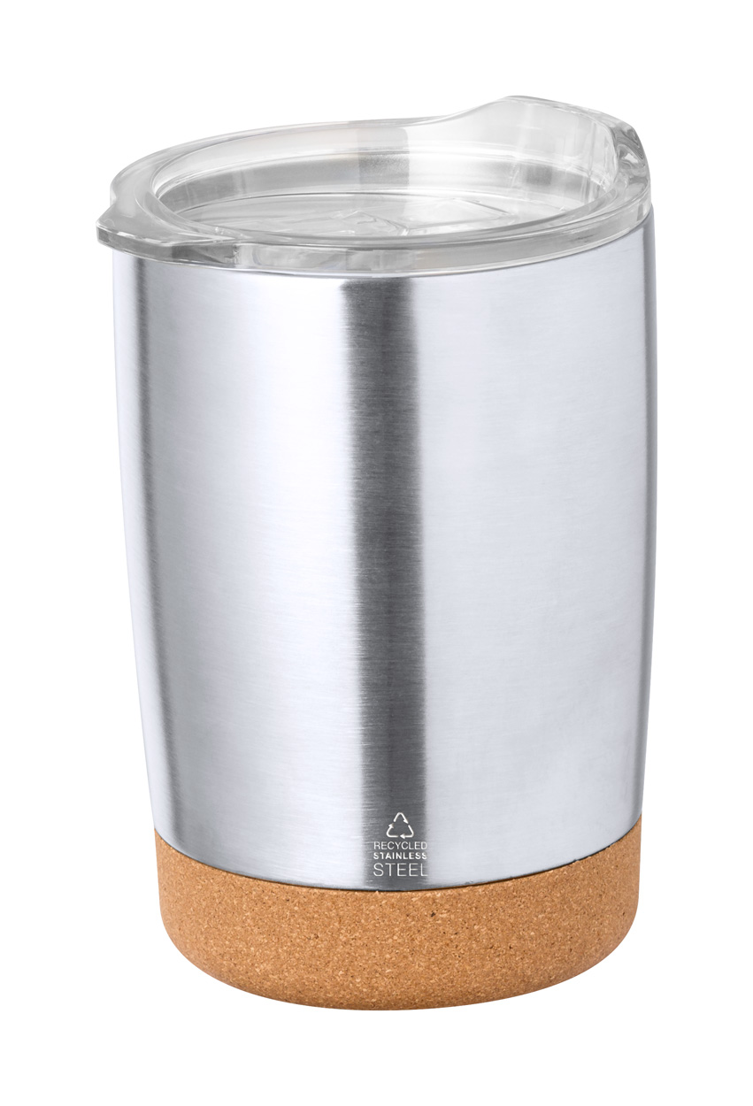 Sarki thermos mug - silver