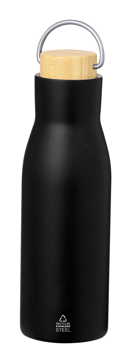 Prismix insulated bottle - black