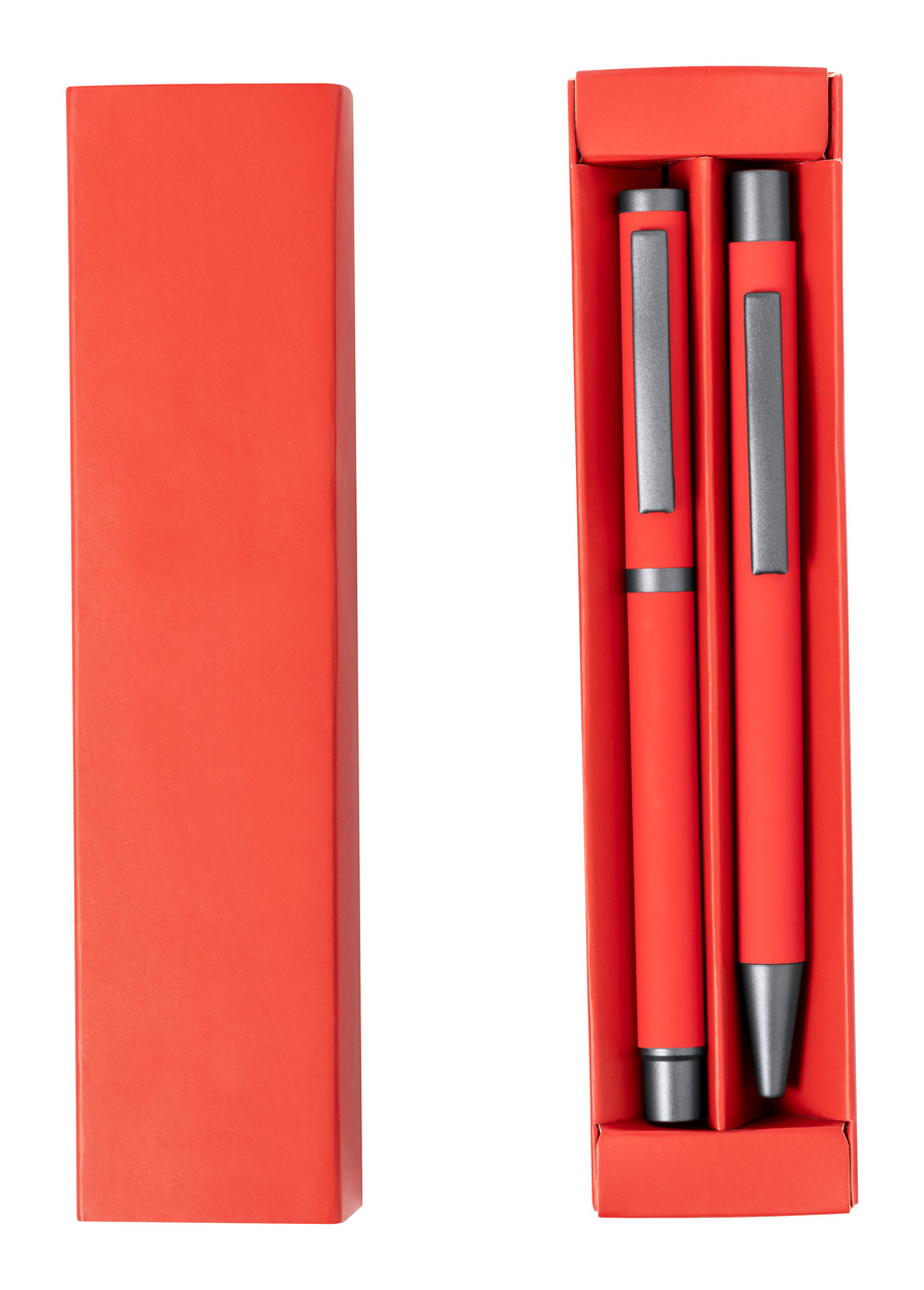 Bostit pen set - red