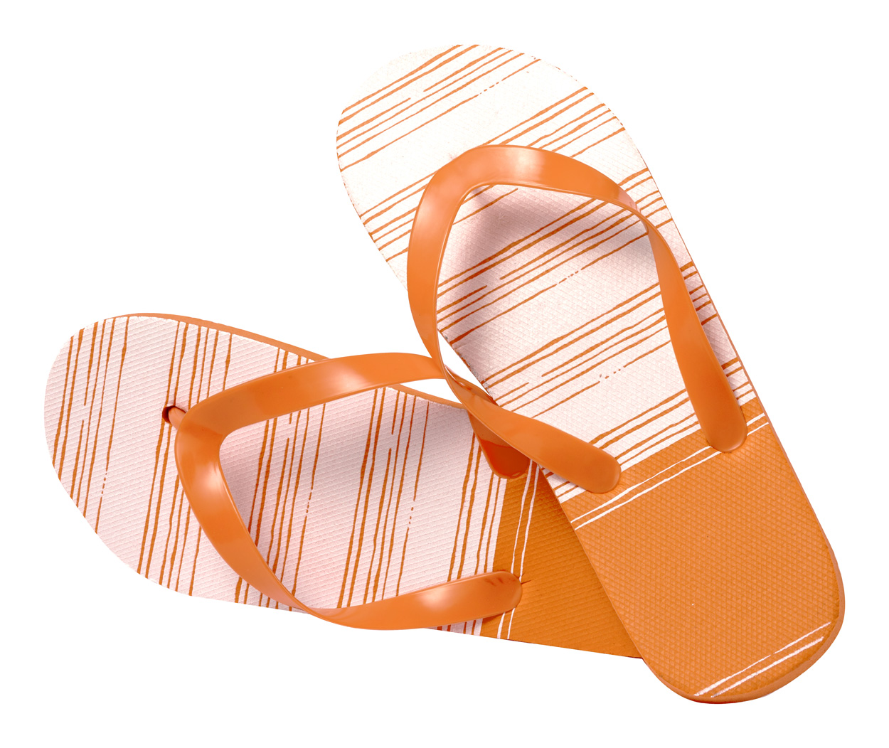 Manisok plážové pantofle - oranžová