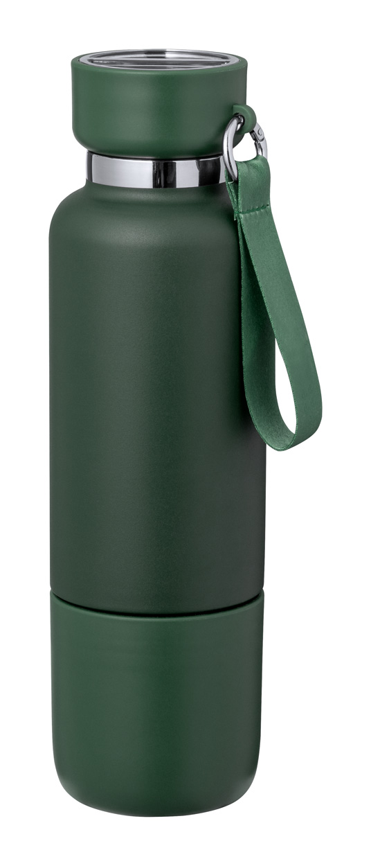 Flautrok insulated bottle - green