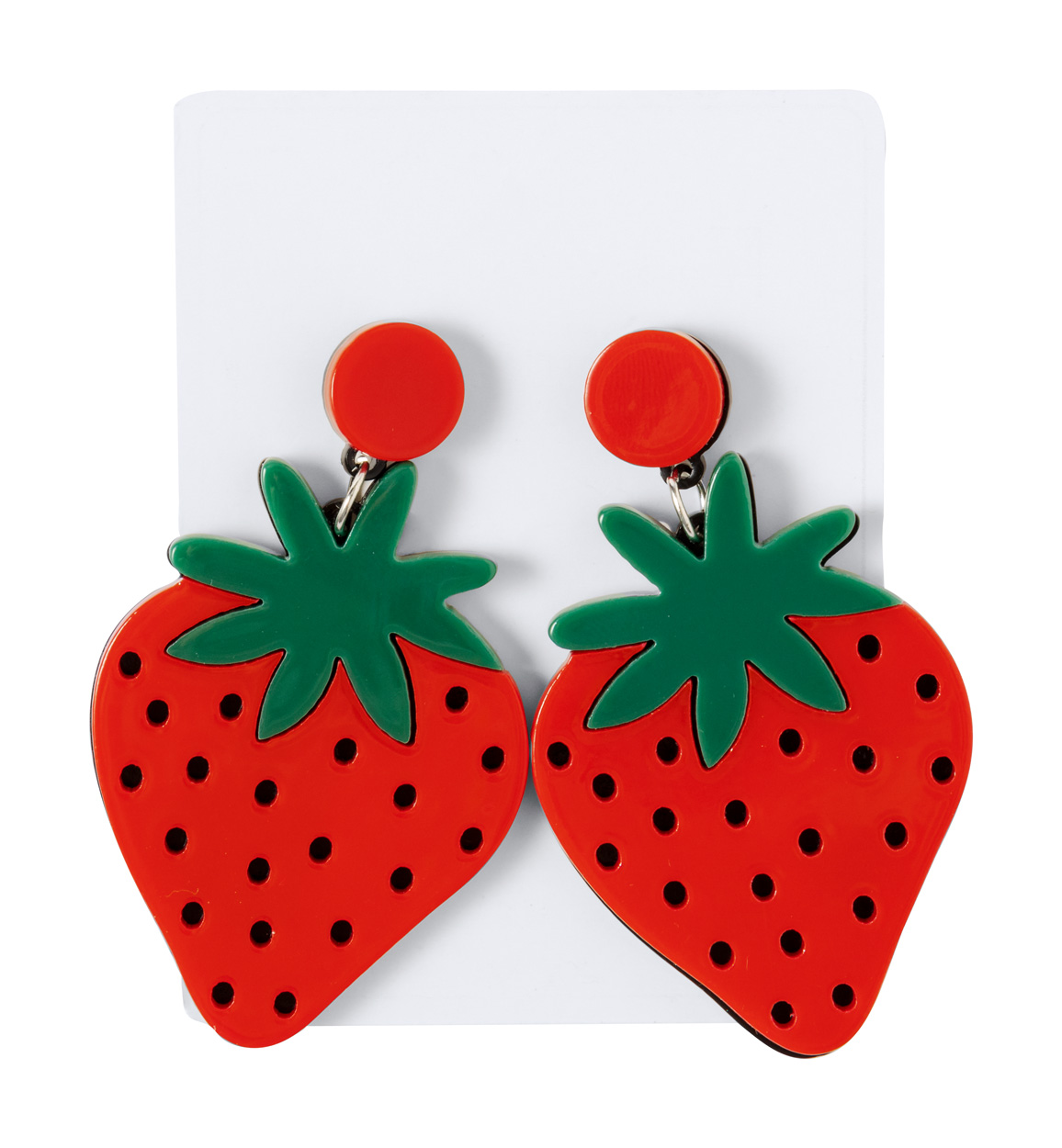 Kely earrings, apple - multicolor