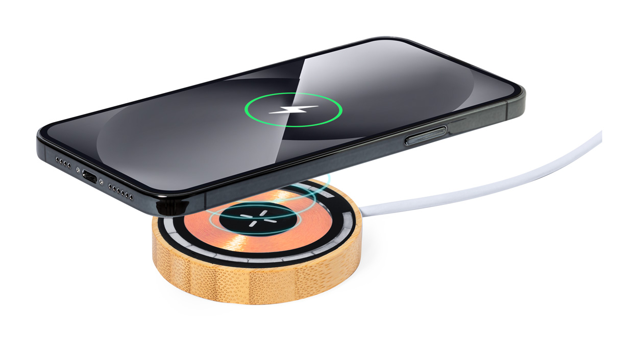 Ming Magnetic Wireless Charger - transparent