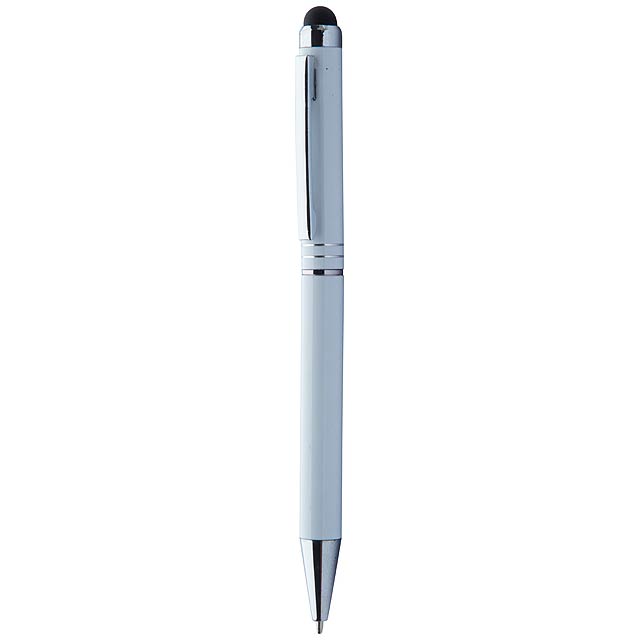 Nisha - touch ballpoint pen - white