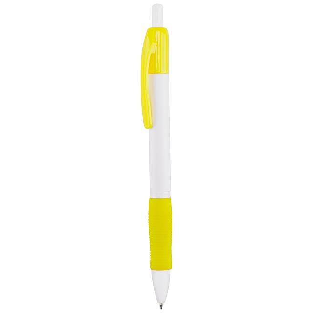 Zufer kuličkové pero - žlutá