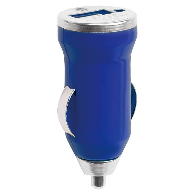 USB Car Charger - blue