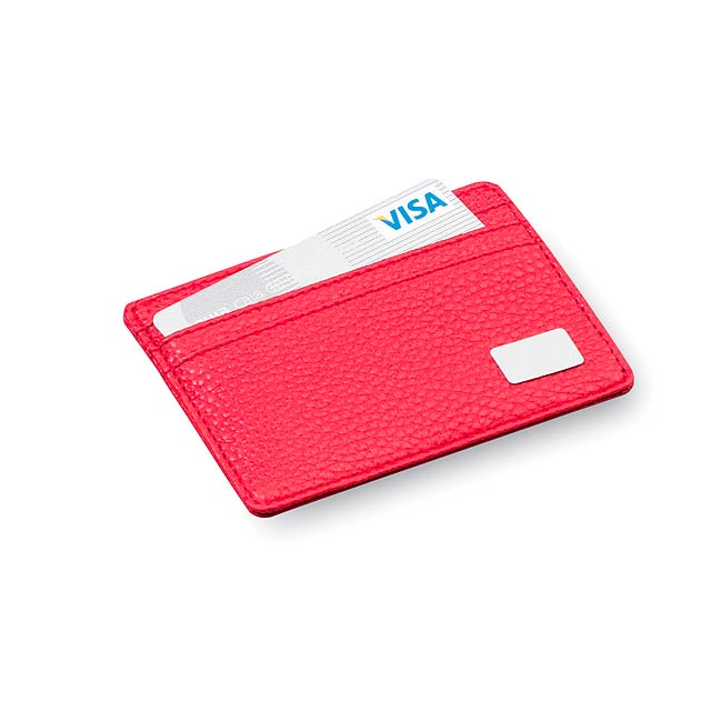 Daxu obal na kreditní karty - červená