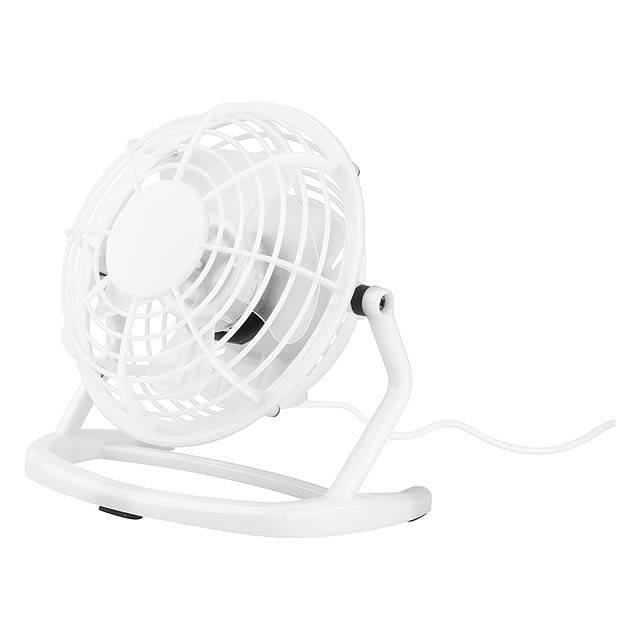 Mini Desk Fan - white