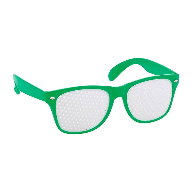Zamur brýle na párty - zelená
