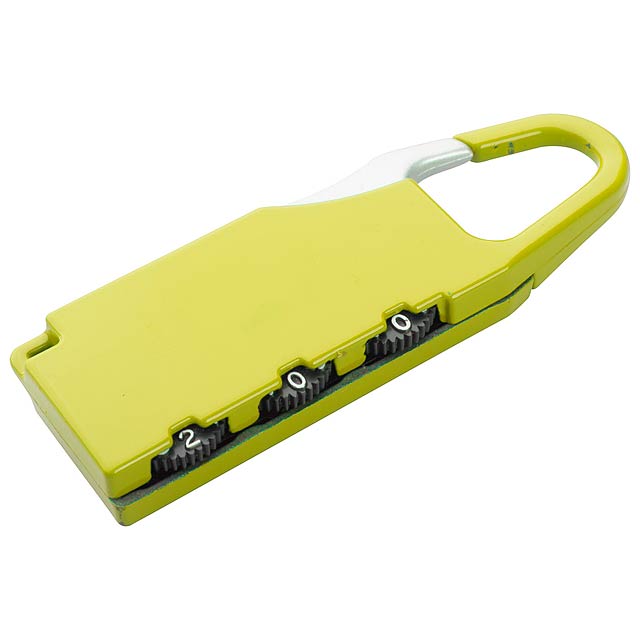 Zanex zámek na zavazadlo - žlutá