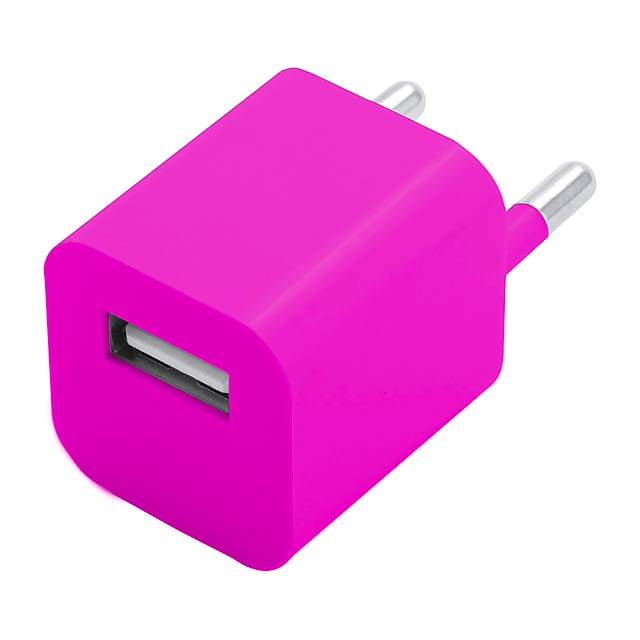 Radnar USB nabíječka - fuchsiová (tm. ružová)