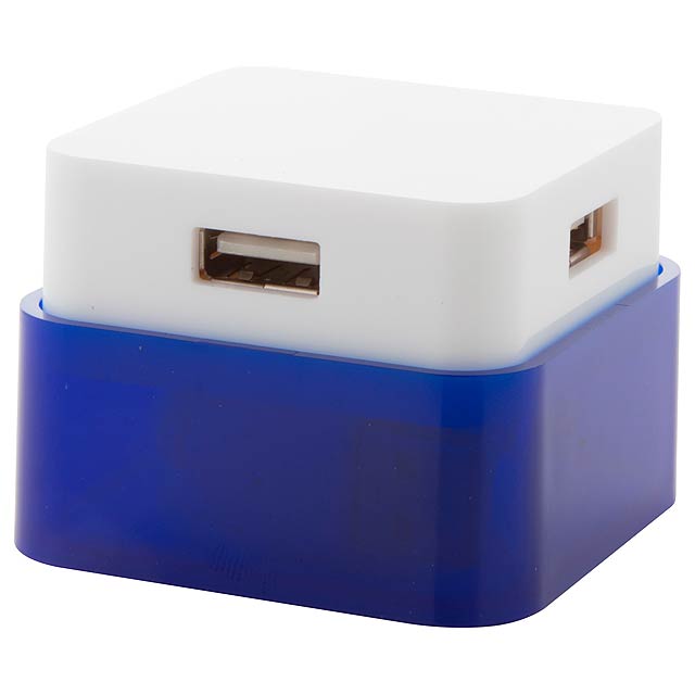Dix USB rozbočovač - modrá