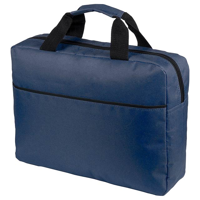 Hirkop - document bag - blue