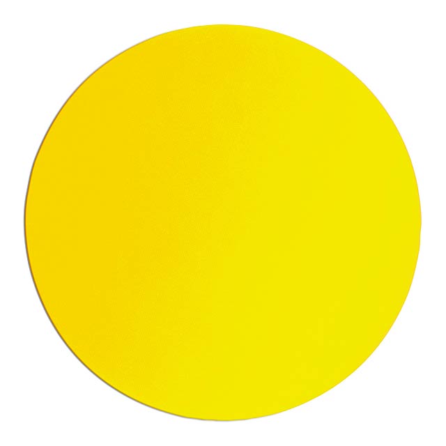 Exfera podložka pod myš - žlutá