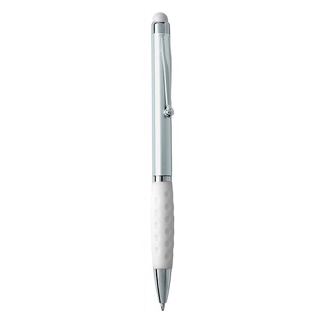 Sagursilver dotykové kuličkové pero - bílá