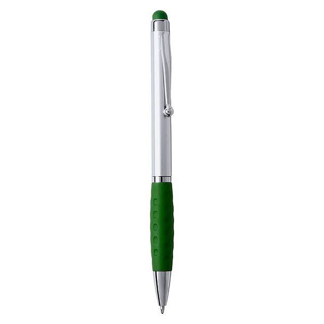 Sagursilver dotykové kuličkové pero - zelená