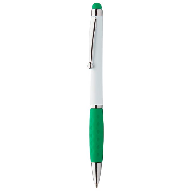 Sagurwhite dotykové kuličkové pero - zelená