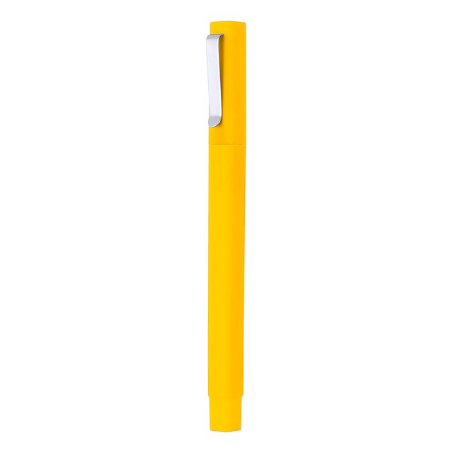 Quarex kuličkové pero - žlutá