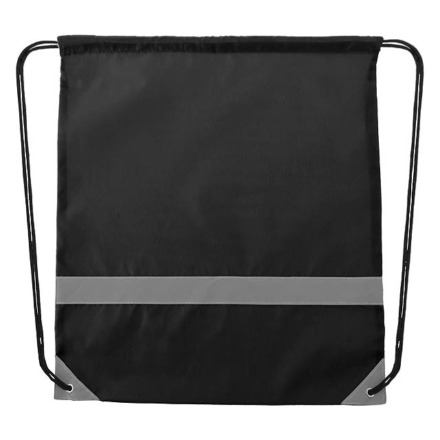 Lemap download bag with reflective parts - black