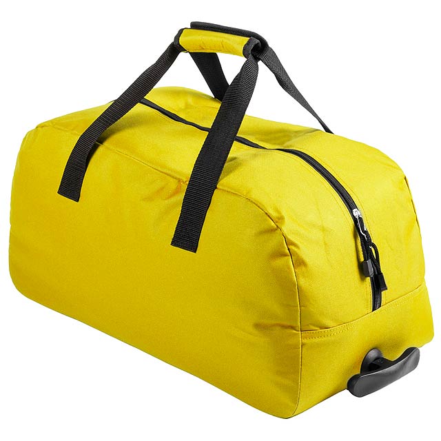 Bertox sportovní taška na kolečkách - žlutá
