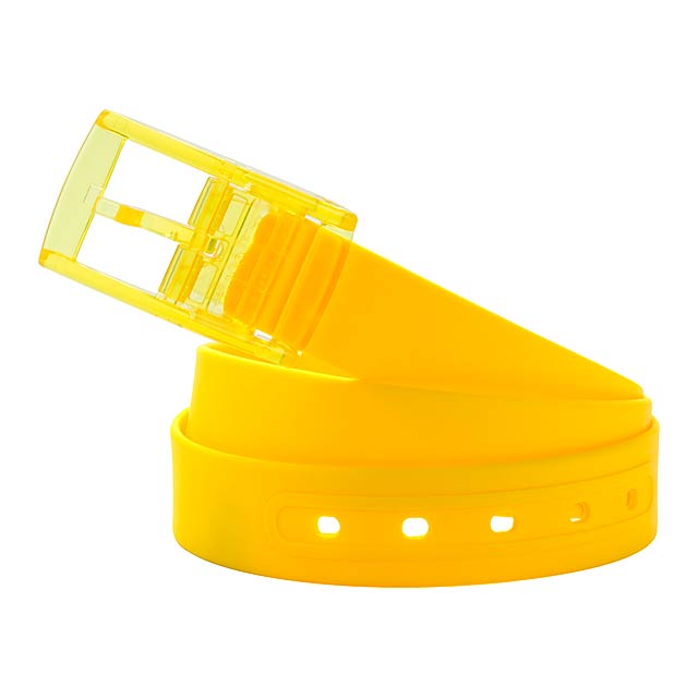 Kyiss silikonový pásek - žltá