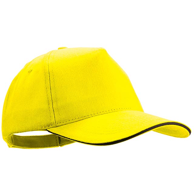 Kisse baseballová čepice - žlutá