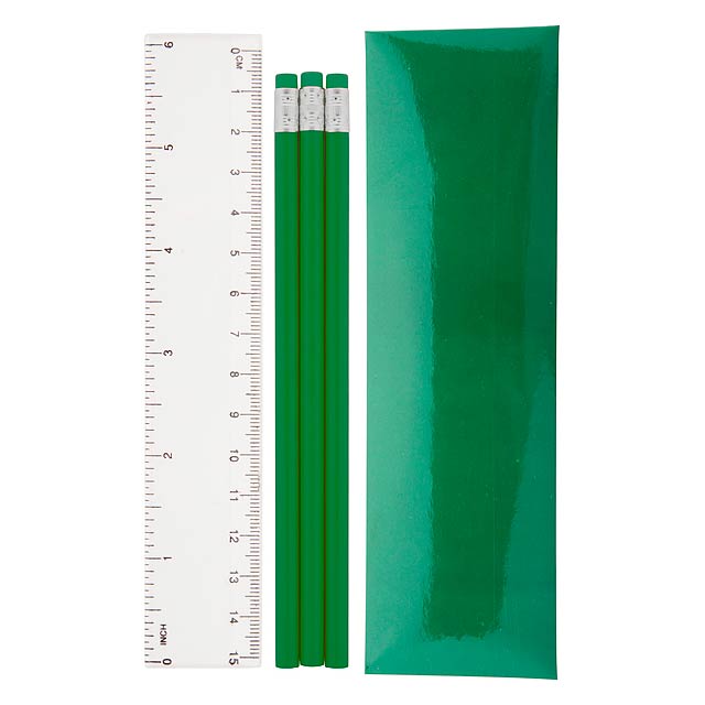 Pencil Set - green