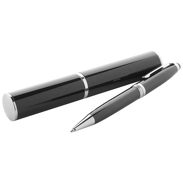 Hasten - Touchpen mit Kugelschreiber - schwarz