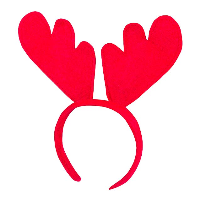 Rudolph čelenka s parohama - multicolor