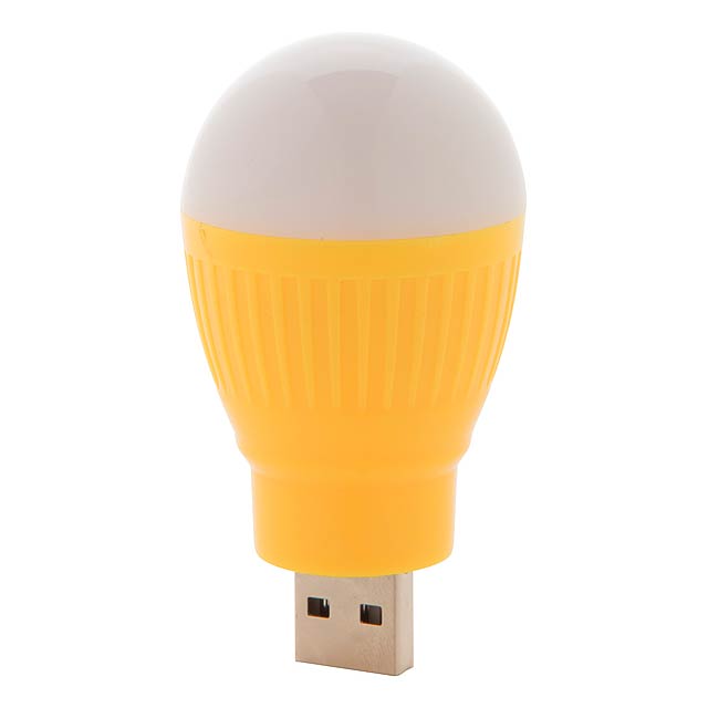 Kinser USB lampička - žlutá