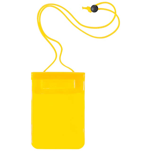 Arsax voděodolný obal na mobil - žlutá