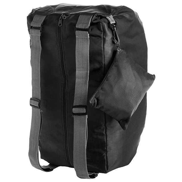 Ribuk - foldable sports bag - black