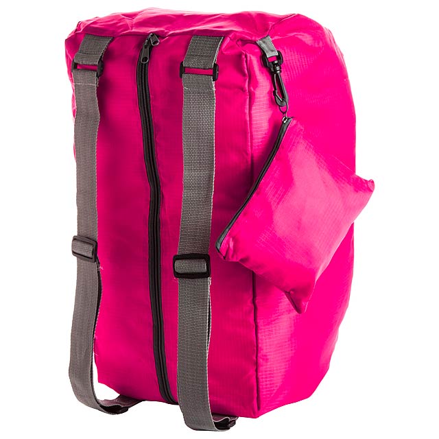 Ribuk - foldable sports bag - fuchsia