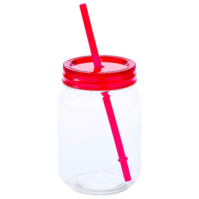 Sirex - jar cup - red