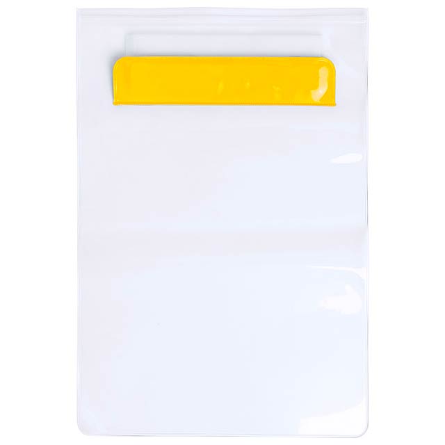Kirot - waterproof tablet case - yellow