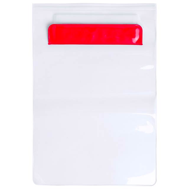 Kirot - waterproof tablet case - red