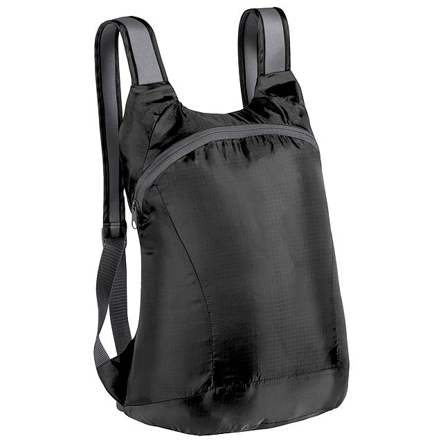 Ledor - foldable backpack - black