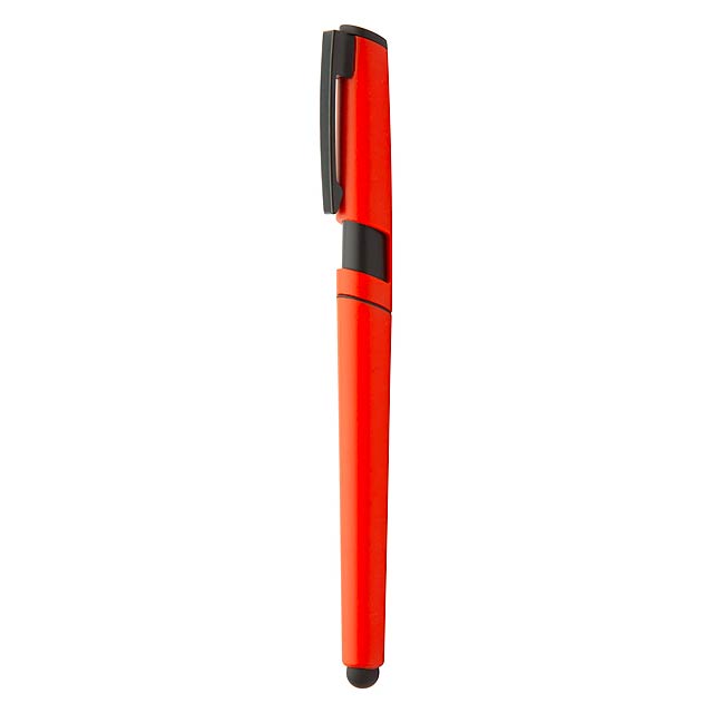 Mobix - Touchpen mit Kugelschreiber - Orange