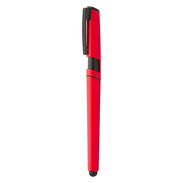 Mobix - Touchpen mit Kugelschreiber - Rot