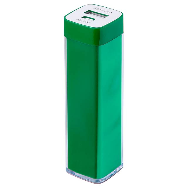 Sirouk USB power banka - zelená