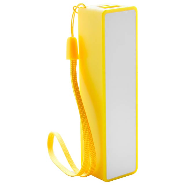 Keox USB power banka - žlutá