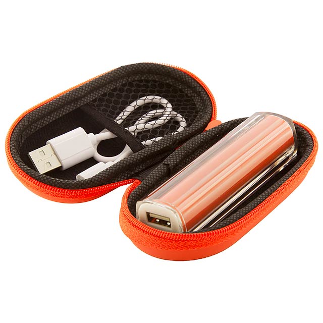 Tradak USB power banka - oranžová