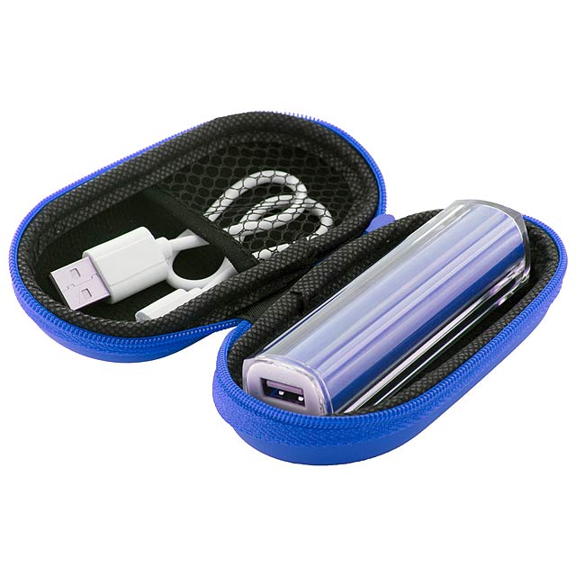 Tradak - USB power bank - blue