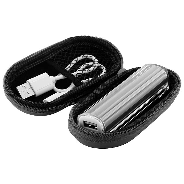 Tradak USB power banka - čierna