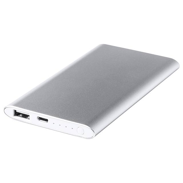 Wilkes - USB power bank - silver
