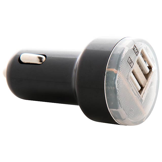 Denom USB nabíječka do auta - čierna