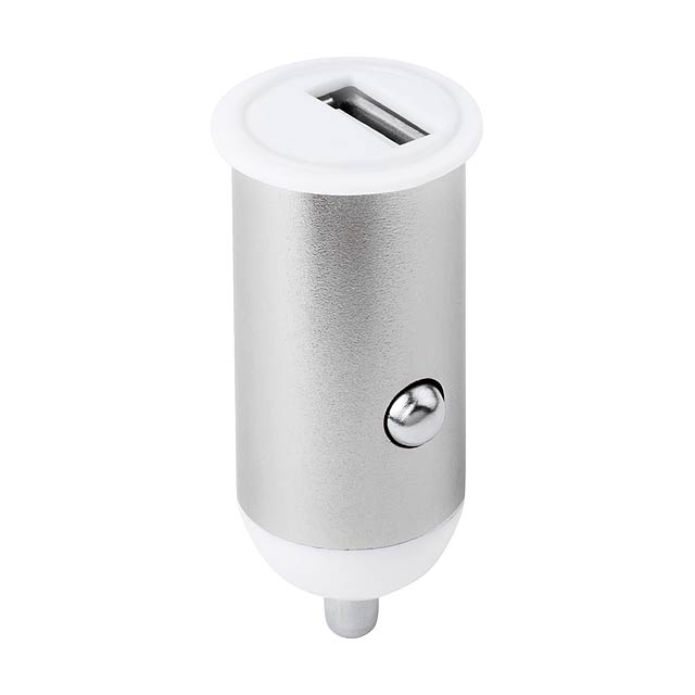 Bozix USB nabíječka do auta - stříbrná