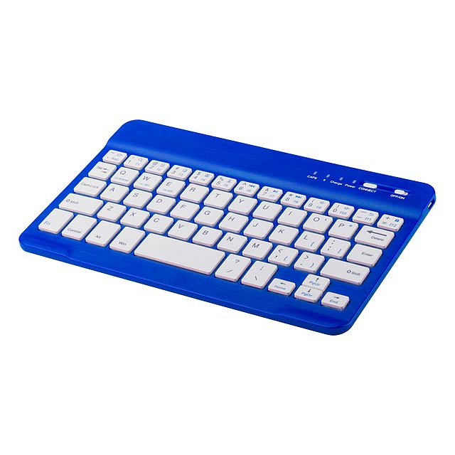 Volks bluetooth klávesnice - modrá