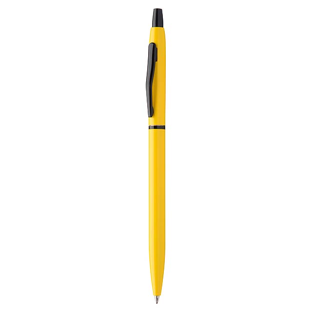 Pirke kuličkové pero - žltá